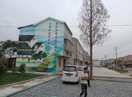 石渠墙绘的制作流程