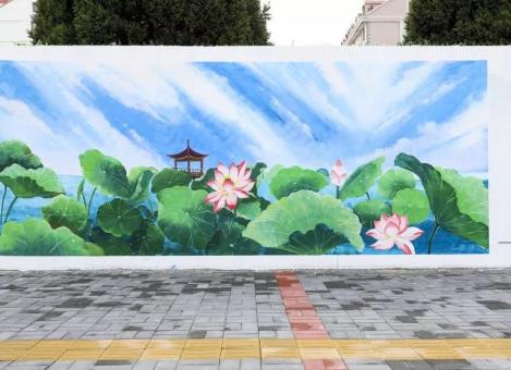石渠墙绘施工材料制作工艺说明