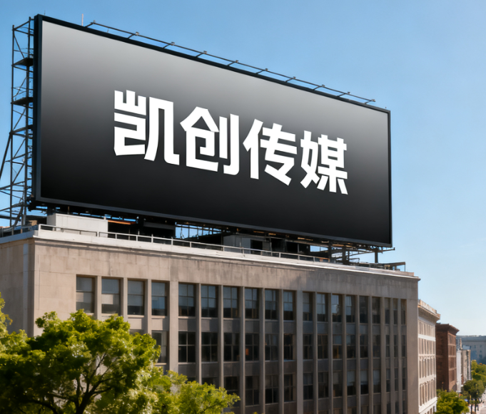 石渠户外广告牌的设计与制作